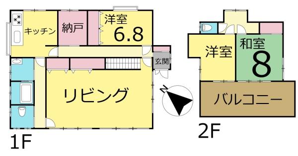 足利市小俣町　中古住宅