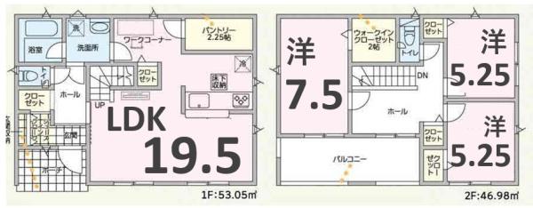 アーネストワン 太田市由良町第6 3号棟
