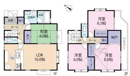 船橋市高野台３丁目の中古一戸建