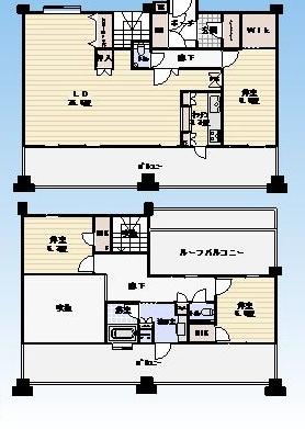 2階建　メゾネットマンション　シーズガーデン千城台