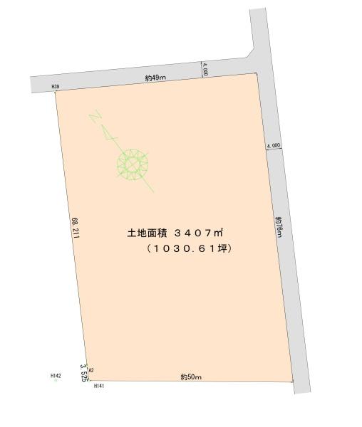 水戸市元石川町　土地　資材置き場