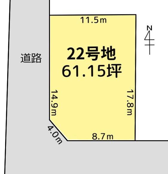本巣郡北方町小柳１丁目の土地
