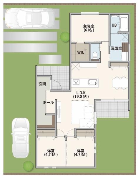 本巣郡北方町小柳一丁目　4号地