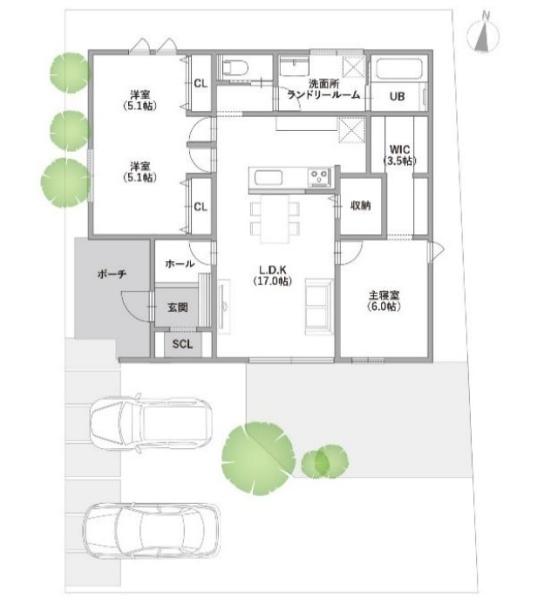 北方町小柳　Nヴィレッジ2号地