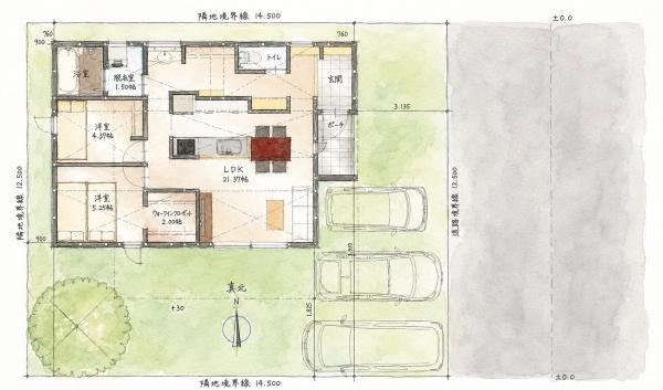 岐阜市六条北３丁目の土地