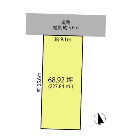 岐阜市東鶉４丁目の土地