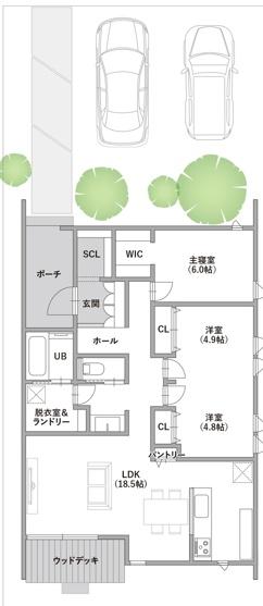 羽島市江吉良平屋A棟