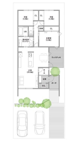 岐阜市美島町一丁目　平屋