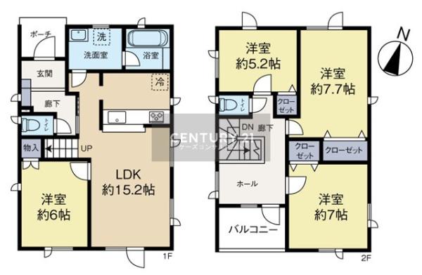 南区石山一条第2　Cradlegarden　２号棟