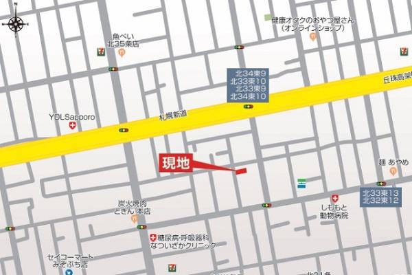 東区北３３条東９丁目　ブルーミングガーデン　1号棟