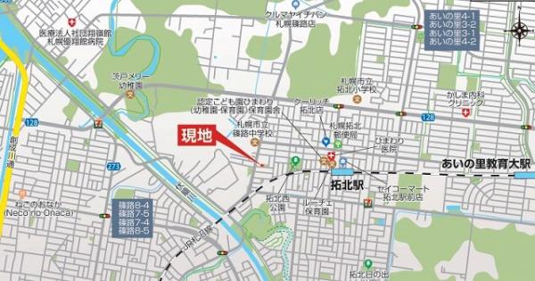 北区拓北6条1丁目　ブルーミングガーデン　1号棟