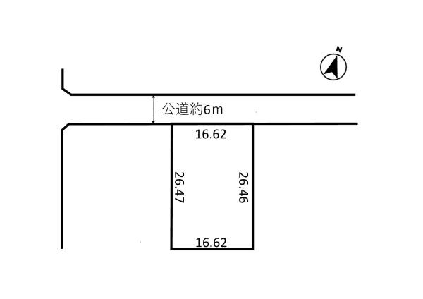 成田市西三里塚　土地(建築条件なし)