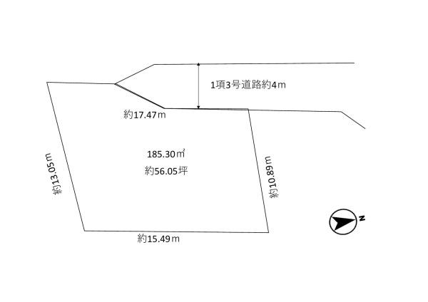 富里市七栄の売土地