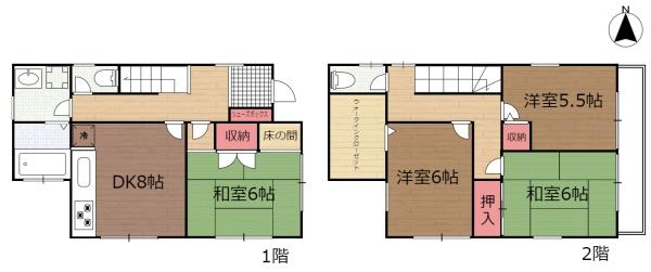 八街市八街にの中古一戸建