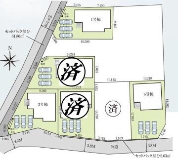 酒々井町上岩橋3期　3号棟