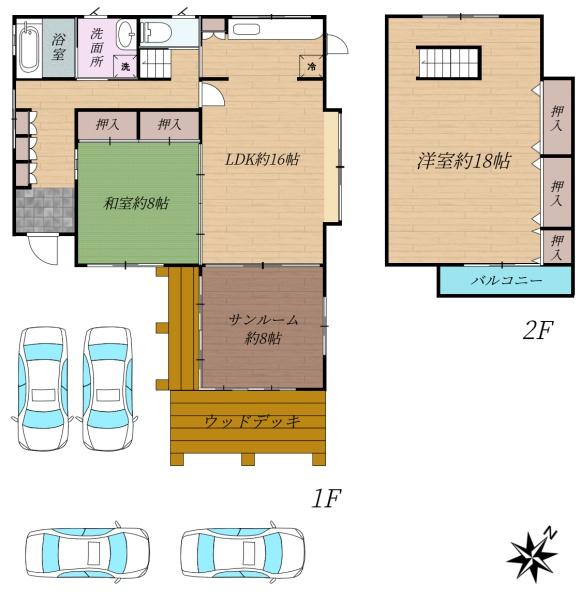 白井市堀込　中古戸建て