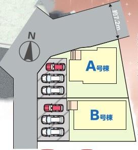 印西市木下2　B号棟