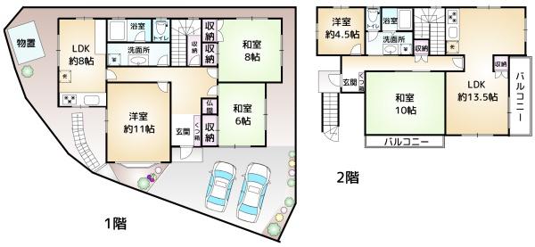 富里市日吉倉の中古一戸建