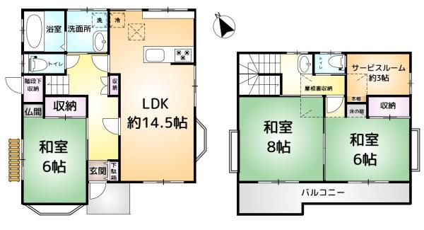 佐倉市鏑木町　中古住宅