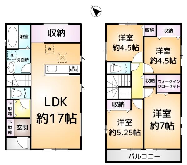 佐倉市上志津16期 1号棟
