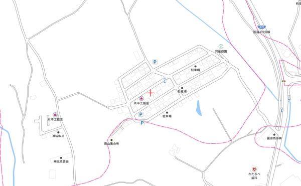 富里市中沢　南山団地　売地