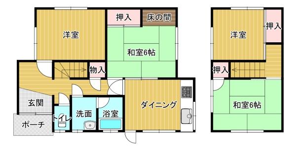 和歌山市野崎の中古一戸建て