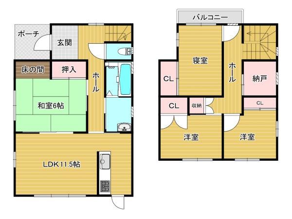 紀の川市貴志川町岸宮の中古一戸建て