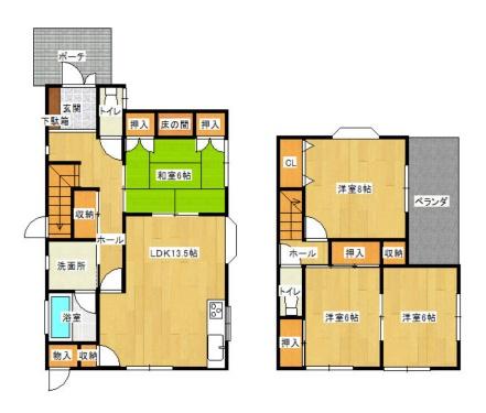 岩出市中島の中古一戸建て