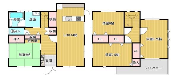 岩出市荊本中古一戸建て