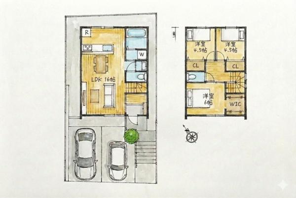 草津市橋岡町の新築一戸建