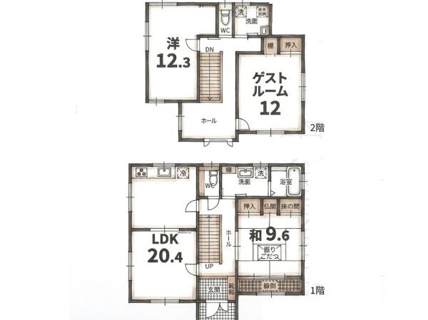 守山市播磨田町の中古一戸建て
