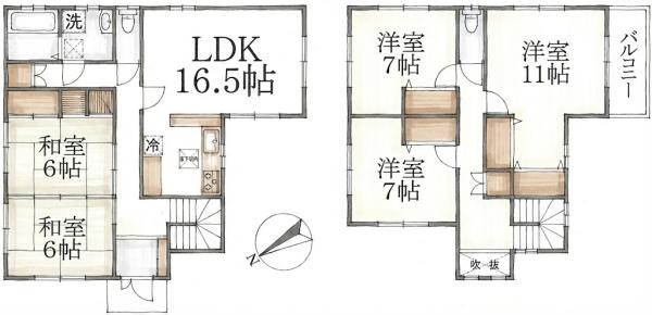 守山市大林町の中古一戸建