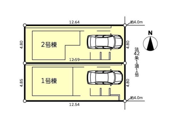 大和市柳橋5丁目　新築戸建　全2棟　2号棟