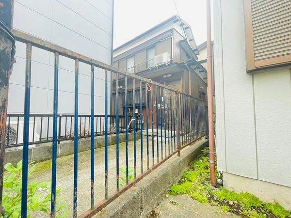 座間市栗原中央5丁目の土地(現地土地写真)