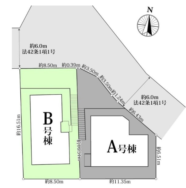 藤沢市湘南台6丁目　新築戸建　全２棟　B号棟