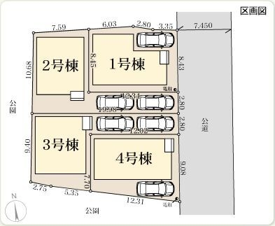 横浜市泉区上飯田町　新築戸建　全４棟　１号棟
