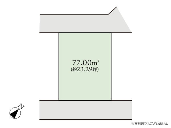 相模原市南区豊町　建築条件なし売地
