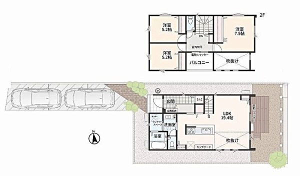 綾瀬市深谷中2　新築戸建　I期　17号棟