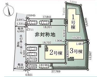 藤沢市石川　新築戸建　全３棟　3号棟
