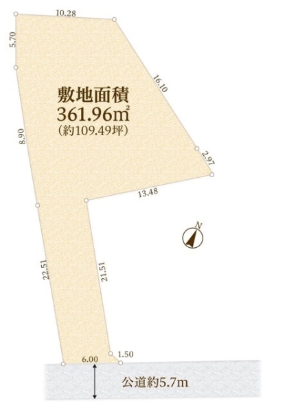 横浜市泉区上飯田町　土地