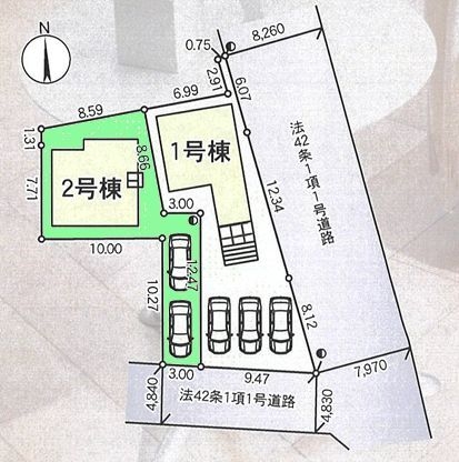 海老名市上今泉4丁目第34　新築分譲住宅　2号棟