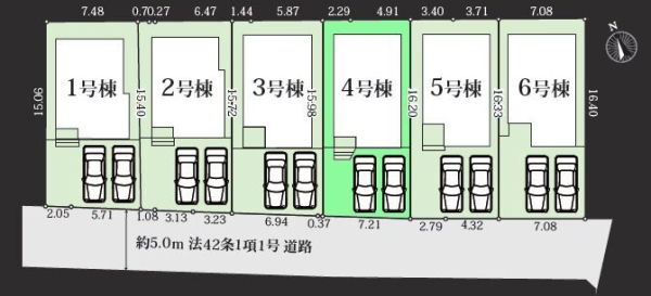 相模原市南区下溝18期　新築分譲住宅　4号棟