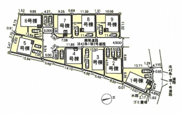 厚木市金田　新築戸建　全9棟　9号棟
