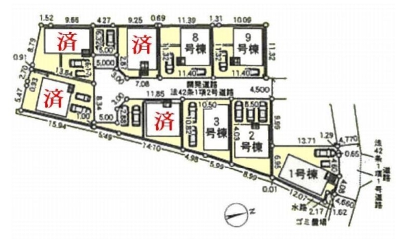 厚木市金田　新築戸建　全9棟　1号棟