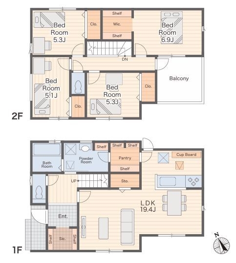 座間市ひばりが丘5丁目1期　新築分譲住宅