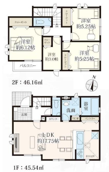 相模原市南区麻溝台8丁目3期　新築分譲住宅　1号棟
