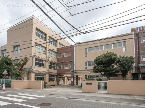 座間市座間1丁目の土地(座間市立西中学校)