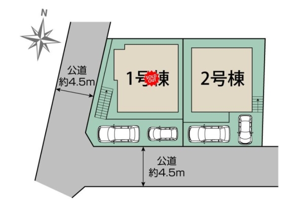 横浜市戸塚区名瀬町　新築戸建　全２棟　２号棟