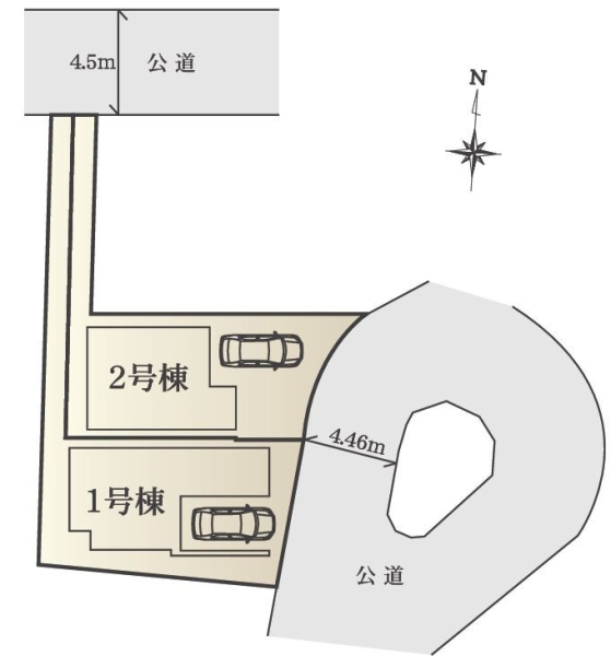 横浜市戸塚区矢部町　新築戸建　全２棟　１号棟