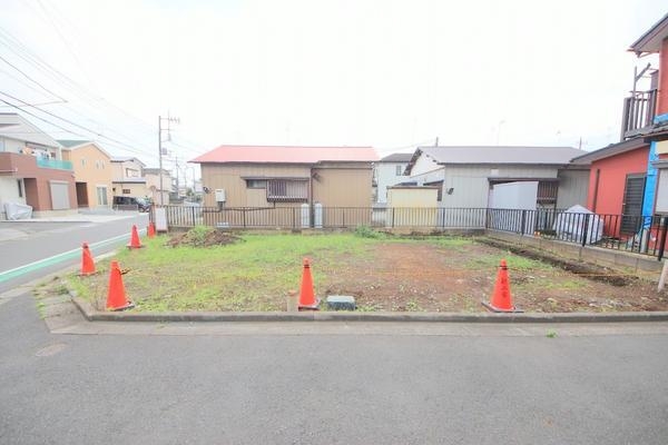 座間市新田宿　建築条件なし売地